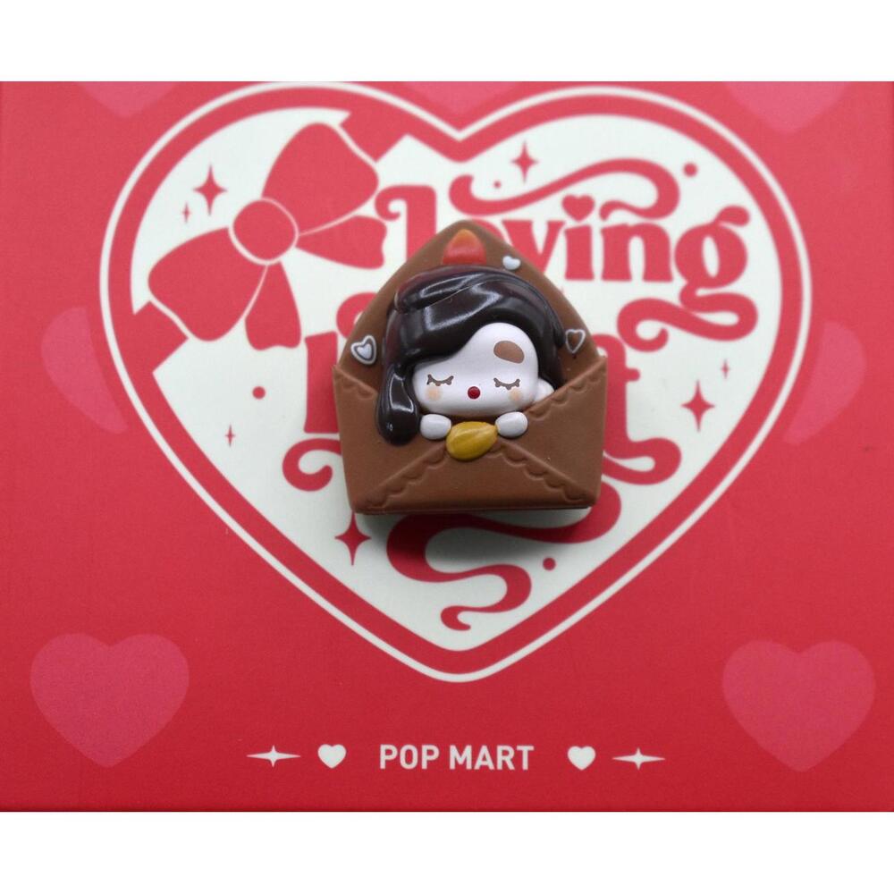 Pop Mart Pop Bean Loving Heart Chaka Envelope Heart for Charms (A7)